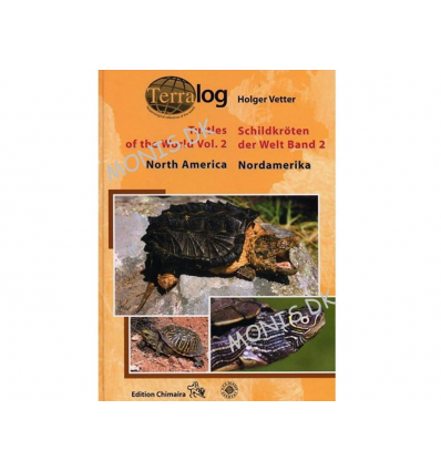 Terralog Vol 2 - Turtles of the world North Amerika, et opslagsværk med 500 billeder af skildpadder  i Nordamerika. Køb her!