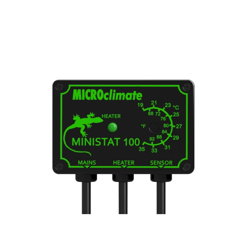 Microclimate Ministat 100 - Krybdyrstermostat med 5 års garanti og op til 100W