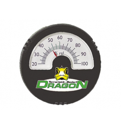 Dragon Hygro-meter - en vejviser til dig mer terrarie dyr omkring luftfugtigheden i terrariet. Køb online her!