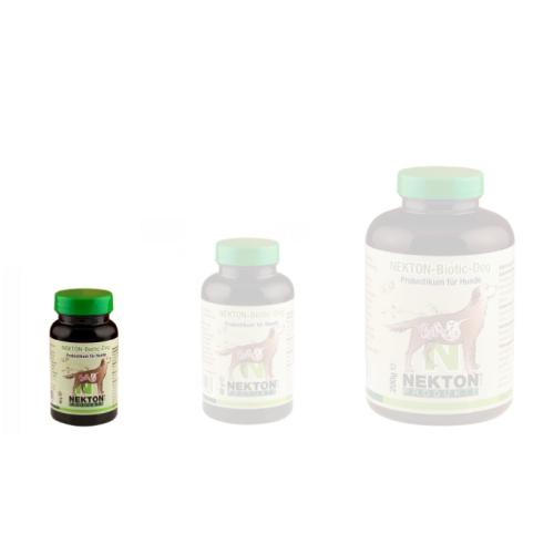 Nekton-Biotic-Dog er et supplement til hunde, som hjælper med tarmen. Perfekt til hunde med fordøjelsesbesvær