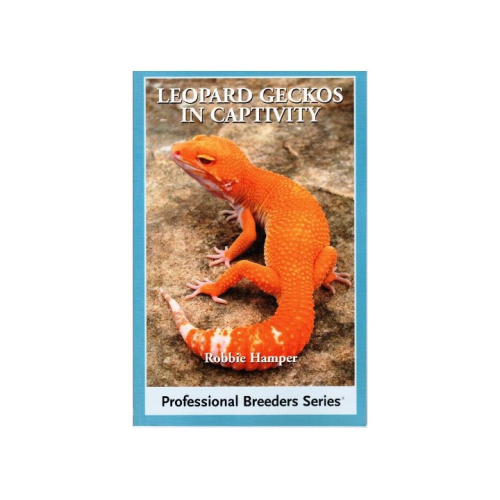 Leopard Geckos In Captivity af Robbie Hamper, en bog der tager dig gennem alle aspekter om pasning af leopardgekkoer og avl 