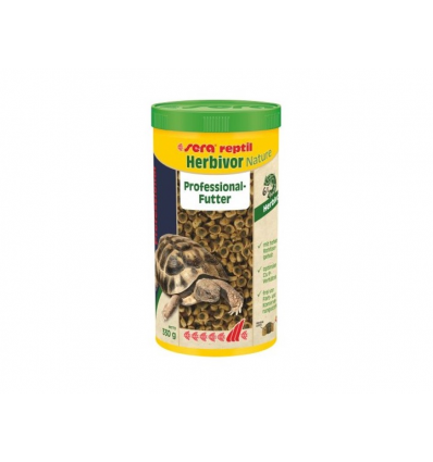 	sera reptil Professional Herbivor Nature 1000 ml - Naturligt fremstillet foder til leguaner og skildpadder i høj kvalitet!