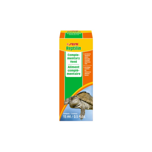 sera Reptilin 15 ml i indpakning - Vitamintilskud til krybdyr og padder i indpakning, perfekt til mange reptiler, læs mere her!