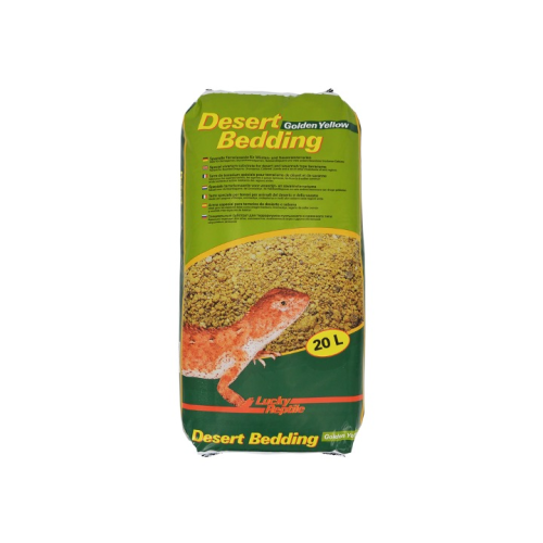 Lucky Reptile Desert Bedding "Golden Yellow" 20L