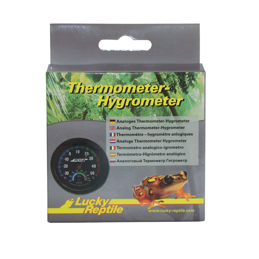 Lucky Reptile Thermo-Hydrometer Analog