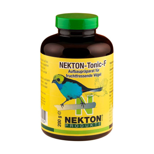 NEKTON-Tonic-F 200g hjælper fugle med at styrke deres kostvaner og få dem til at føle sig bedre tilpas