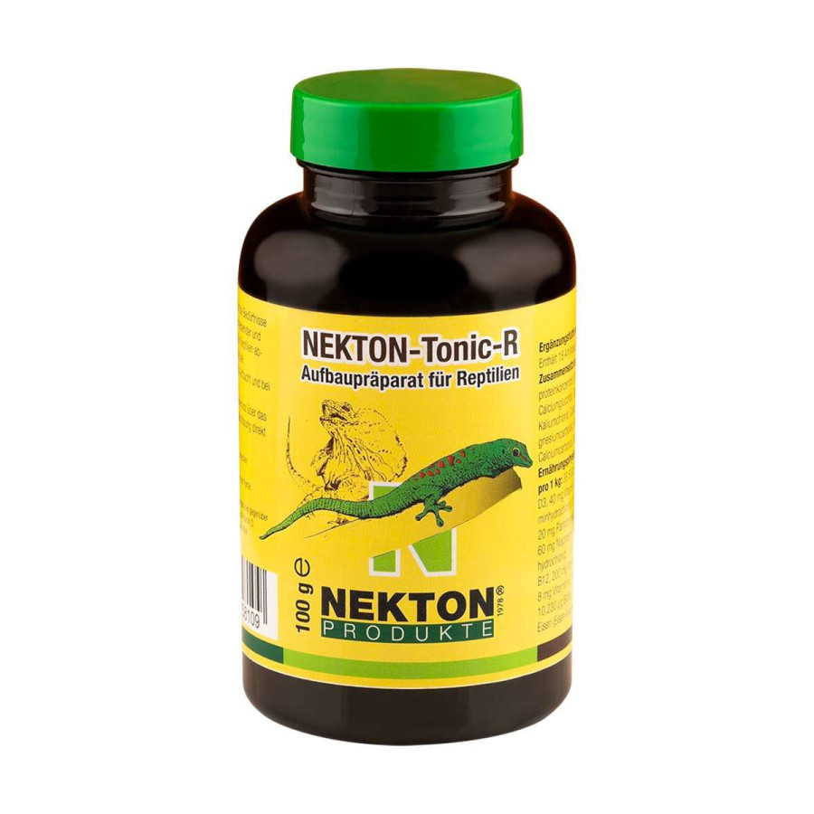 NEKTON-Tonic-R 100g hjælper ved sygdom, stress, hamskifte, yngleperioder og tilvænning til nye forhold eller under transport