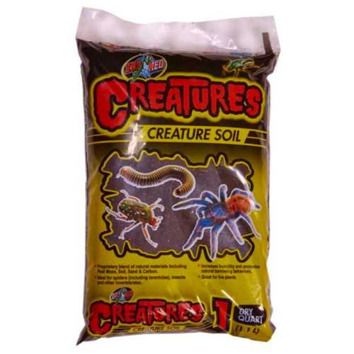 Zoo med Creatures Creature Soil 1,1l - Perfekt bundlag til insekter!