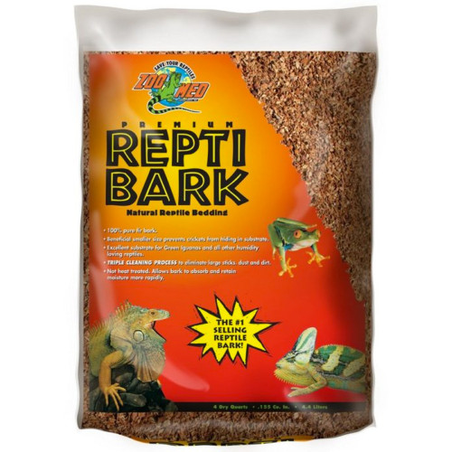 Repti Bark er et meget populært bundlag til rigtig mange reptile