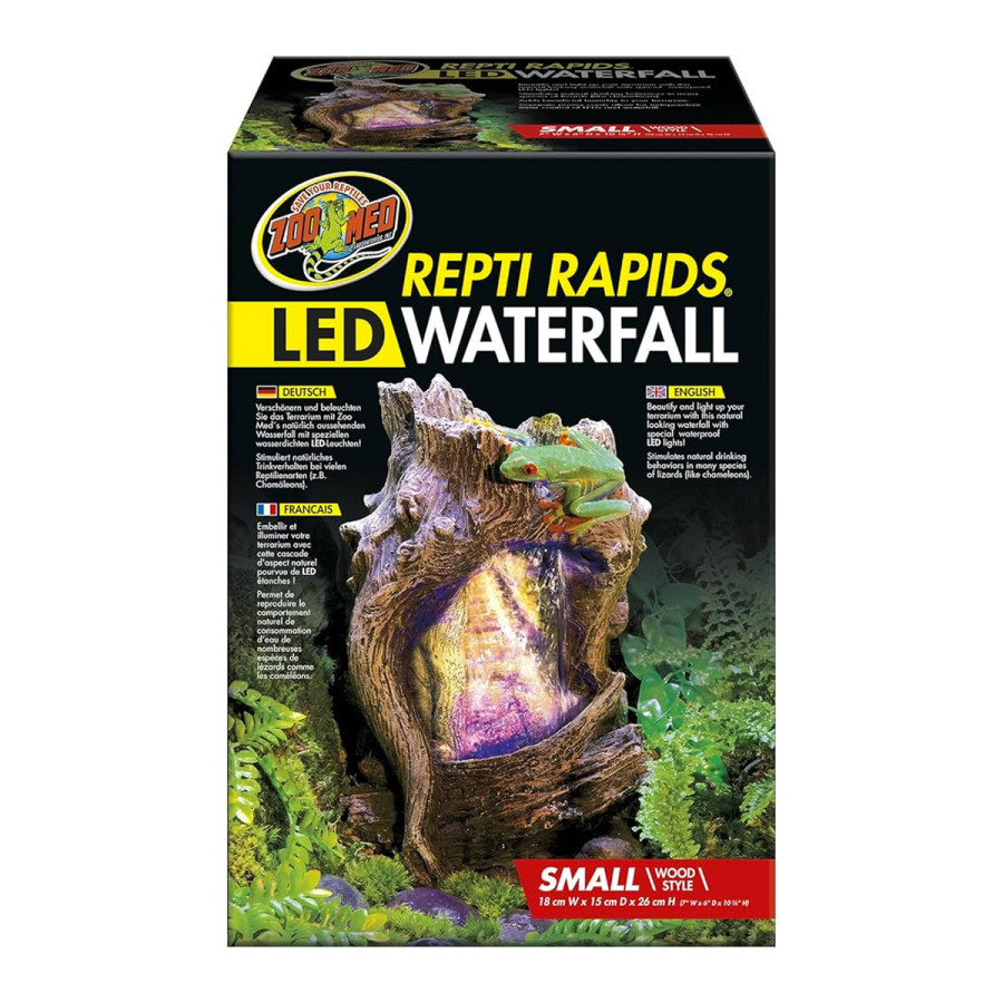 Zoo Med Repti Rapids® LED Waterfall Small Wood