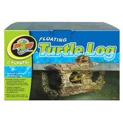 Den nye naturligt udseende Floating Turtle Log giver sikkerhed, komfort og stress reduktion for vandlevende dyr