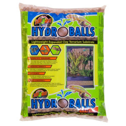 Zoo med Hydroballs i original indpakning med  1,13 kg til at lave falsk bund i regnskovsterrarier med