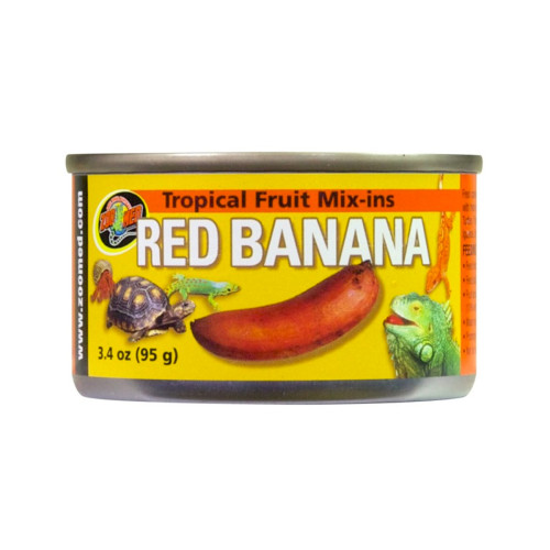Zoo Med Tropical Fruitmix Rød Banan  95g