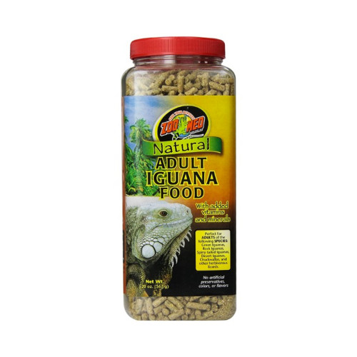 Zoo Med Natural Iguana Food – Adult Formula 567g i bøtte til voksne leguaner. Køb online her!