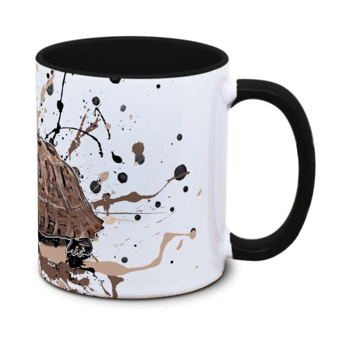 Kaffekop Gulhovedet landskildpadde/ Indotestudo elongata
