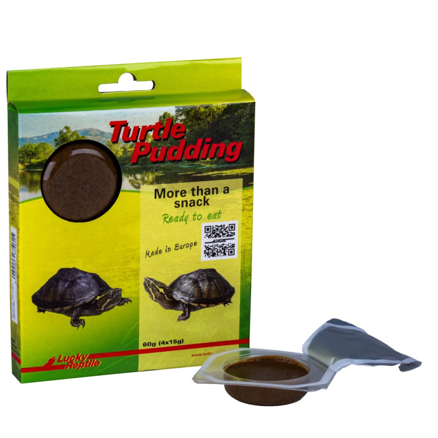 Lucky Reptile Turtle Pudding 4 x 15g