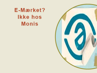 E-Mærket ikke hos Monis