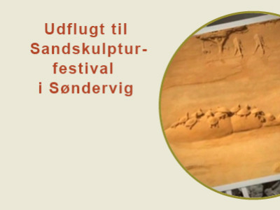 Udflugt til sandskulpturfestival i Søndervig.
